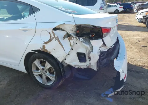 2016 Hyundai Elantra Se из США, поврежденный, VIN 5NPDH4AE0GH732685